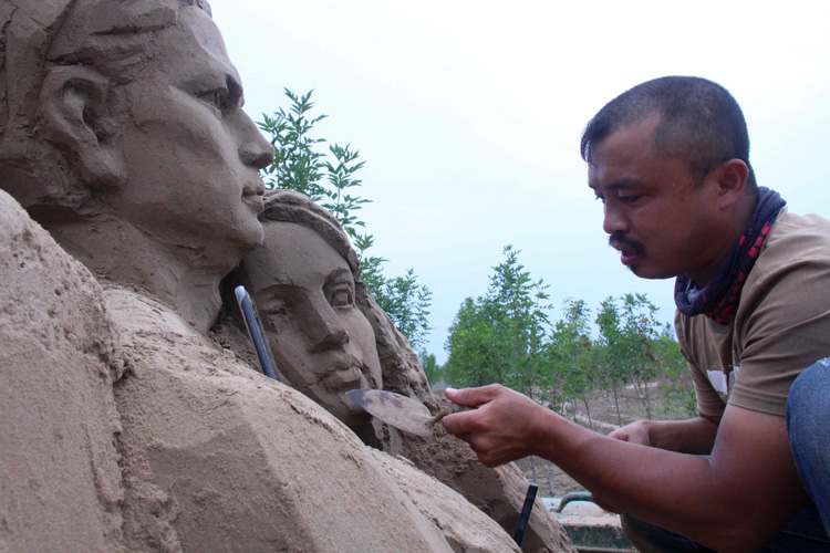 濱州雕塑，打造黃河三角洲最大的沙雕主題公園（組圖）