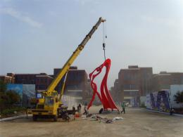 hj1728 不銹鋼雕塑—舞_青島國際服裝城不銹鋼雕塑、石雕、玻璃鋼雕塑_濱州宏景雕塑有限公司