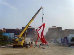 hj1739 不銹鋼雕塑-舞_青島國際服裝城不銹鋼雕塑、石雕、玻璃鋼雕塑_濱州宏景雕塑有限公司