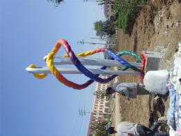 hj1740 不銹鋼雕塑-針線之魅_青島國際服裝城不銹鋼雕塑、石雕、玻璃鋼雕塑_濱州宏景雕塑有限公司