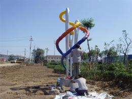 hj1741 不銹鋼雕塑-針線之魅_青島國際服裝城不銹鋼雕塑、石雕、玻璃鋼雕塑_濱州宏景雕塑有限公司